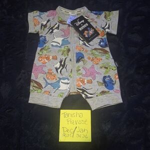 Bonds X Disney Nemo Romper Newborn